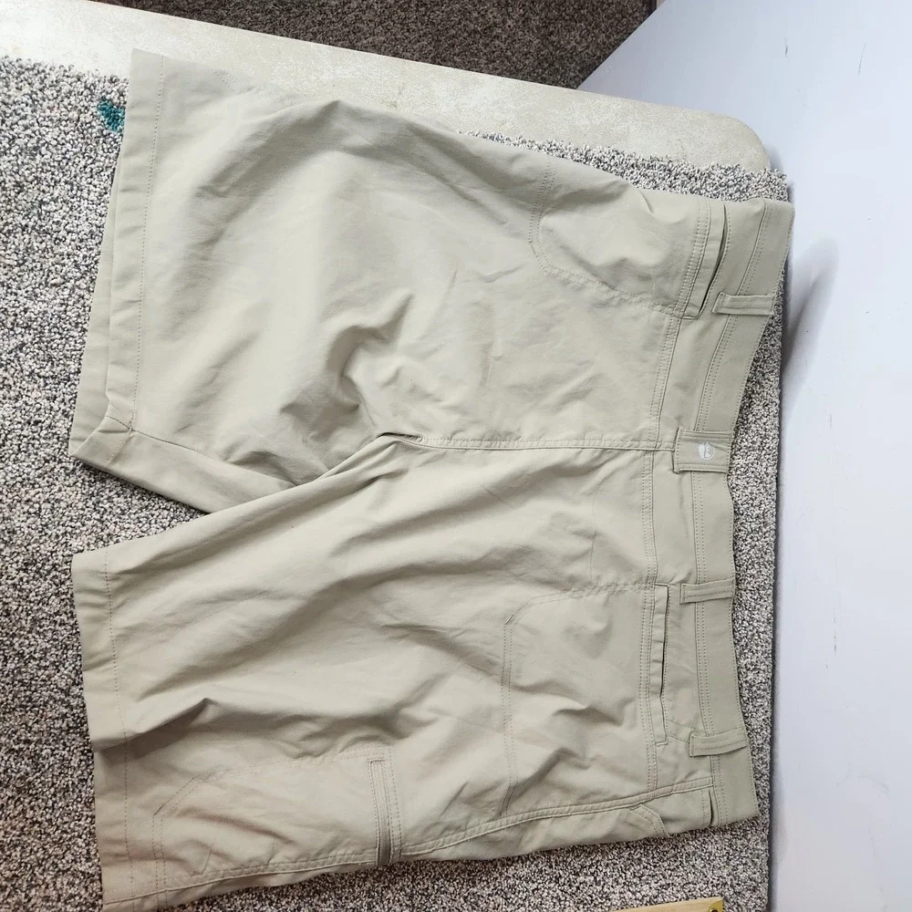 Wrangler‎ Performance Cargo Utility Shorts Size 42 Brown Relaxed Fit 9.5 Inseam